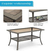 Virasat Outdoor Sofa Set 2 Seater, 2 Single Seater and 1 Center Table (Grey)-VIRASAT FURNITURE & FURNISHING