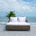 Virasat Outdoor Poolside Sunbed With Cushion Daybed-VIRASAT FURNITURE & FURNISHING