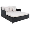Virasat Outdoor Poolside Sunbed With Cushion Daybed-VIRASAT FURNITURE & FURNISHING