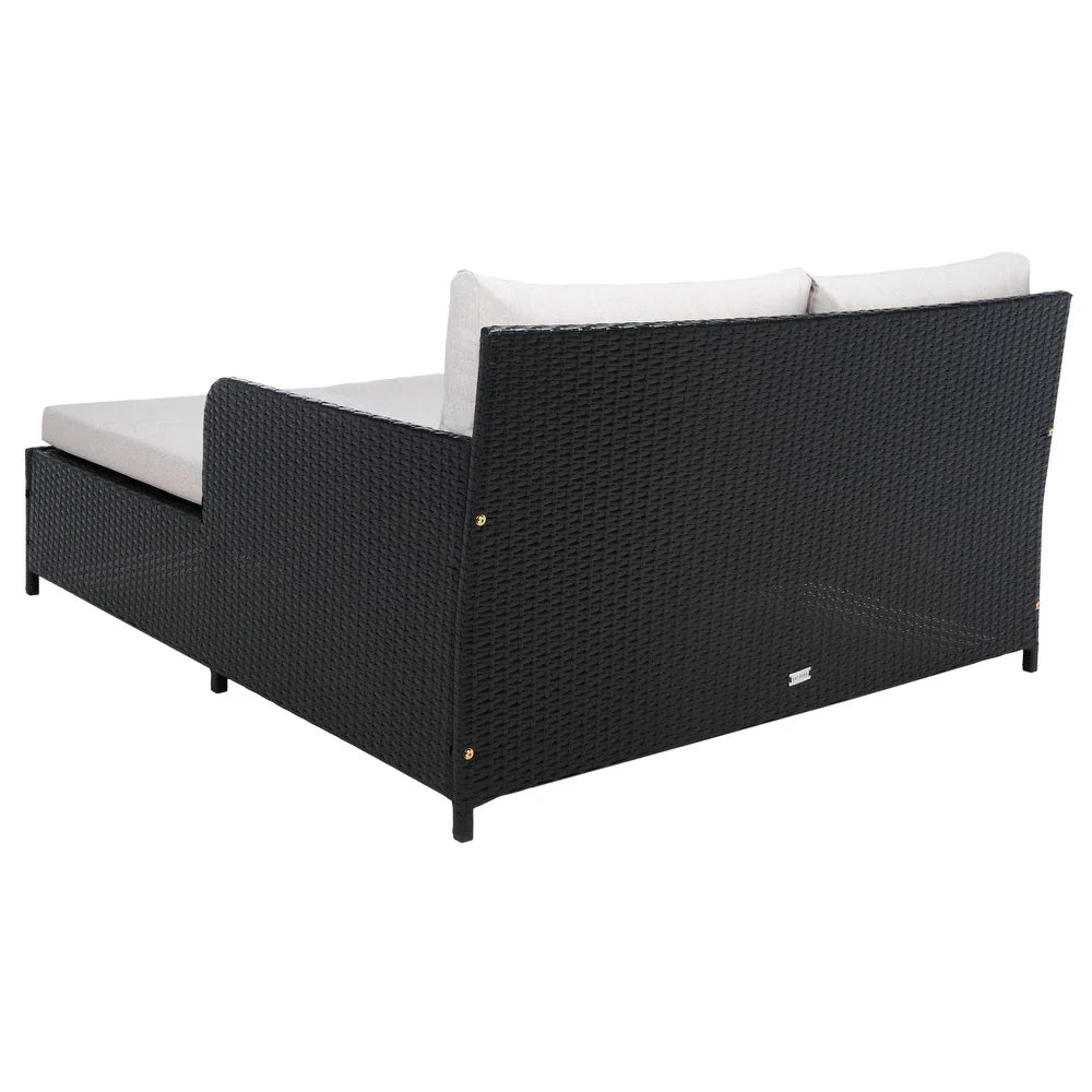 Virasat Outdoor Poolside Sunbed With Cushion Daybed-VIRASAT FURNITURE & FURNISHING
