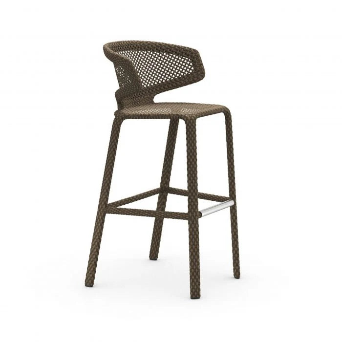 Virasat Outdoor Patio Bar Set 2 Chairs and 1 Table Set (Brown)-VIRASAT FURNITURE & FURNISHING
