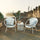 Virasat Outdoor Patio Seating Set 2 Chairs and 1 Table Set White-VIRASAT FURNITURE & FURNISHING