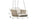 VIRASAT FURNITURE BENOIT SINGLE SEATER HANGING SWING WITHOUT STAND FOR BALCONY & GARDEN SWING (BEIGE) BRAIDED & ROPE