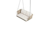 Virasat Double Seater Hanging Swing Without Stand For Balcony, Garden Swing (Beige) Braided & Rope-VIRASAT FURNITURE & FURNISHING