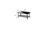 Virasat Outdoor Sofa Set 2 Seater, 2 Single Seater and 1 Center Table (Dark Grey) Braided & Rope-VIRASAT FURNITURE & FURNISHING