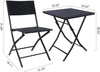Virasat Outdoor Patio Seating Set 2 Chairs and 1 Table-VIRASAT FURNITURE & FURNISHING