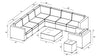 Virasat Outdoor Sofa Set 7 Seater, Single Seater, and 1 Center Table With 1 Side Table Set (Black)-VIRASAT FURNITURE & FURNISHING