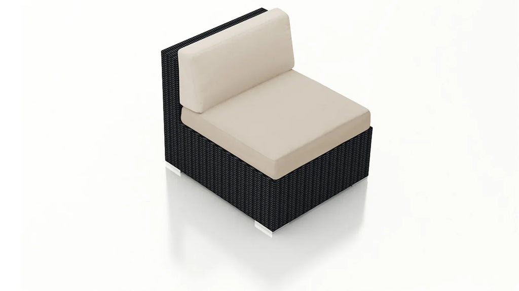 Virasat Outdoor Sofa Set 7 Seater, Single Seater, and 1 Center Table With 1 Side Table Set (Black)-VIRASAT FURNITURE & FURNISHING