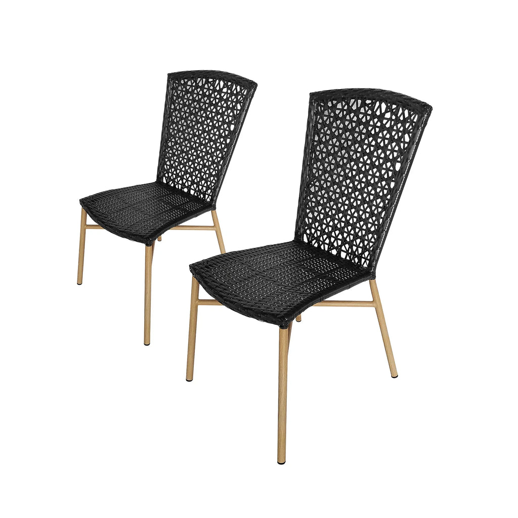 Virasat Outdoor Patio Seating Set 2 Chairs and 1 Table-VIRASAT FURNITURE & FURNISHING