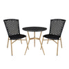 Virasat Outdoor Patio Seating Set 2 Chairs and 1 Table-VIRASAT FURNITURE & FURNISHING