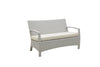 Virasat Outdoor Garden Balcony Sofa Set 3 Seater, 2 Seater With 2 Single Seater and 1 Center Table With 1 Side Table Set (White)-VIRASAT FURNITURE & FURNISHING