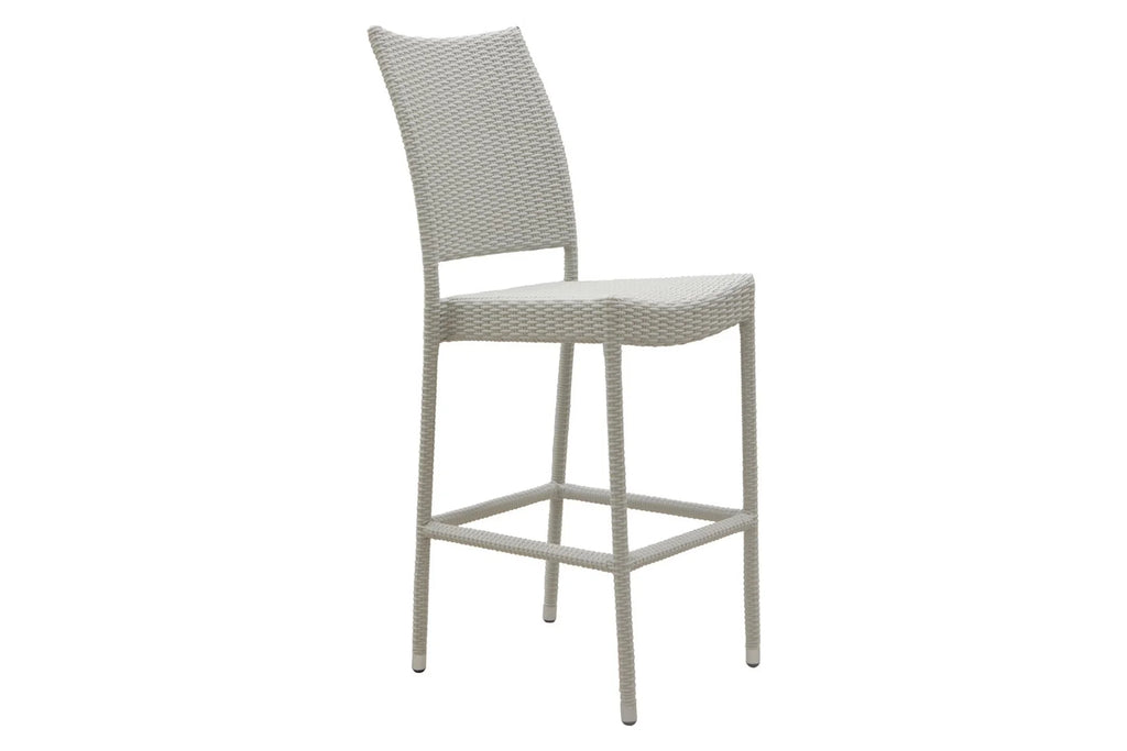 Virasat Outdoor Bar Sets 2 Chairs and 1 Table Patio Bar Set (Pearl White)-VIRASAT FURNITURE & FURNISHING