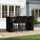 Virasat Outdoor Patio Bar Sets 6 Chairs and 1 Table (Dark Brown)-VIRASAT FURNITURE & FURNISHING