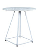 Virasat Outdoor Patio Seating Set 4 Chairs and 1 Table Set (Silver) Braided & Rope-VIRASAT FURNITURE & FURNISHING