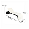 Virasat Outdoor Swimming Poolside Lounger Black-VIRASAT FURNITURE & FURNISHING