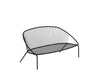 Virasat Outdoor Garden Balcony Sofa Set 2 Seater, 2 Single Seater and 1 Center Table Set (Black + Cream)-VIRASAT FURNITURE & FURNISHING