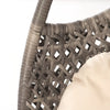 Virasat Three Seater Hanging Swing With Stand For Balcony, Garden Swing (Golden)-VIRASAT FURNITURE & FURNISHING