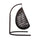 Virasat Single Seater Hanging Swing With Stand For Balcony, Garden (Dark Brown)-VIRASAT FURNITURE & FURNISHING