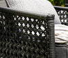 Virasat Outdoor Garden Balcony Sofa Set 4 Seater 1 Center Table Set (Dark Grey)-VIRASAT FURNITURE & FURNISHING