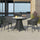 Virasat Outdoor Patio Seating Set 2 Chairs and 1 Table Set (Black)-VIRASAT FURNITURE & FURNISHING