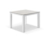 Virasat Outdoor Patio Seating Set 4 Chairs and 1 Table Set (White + Grey) Braided & Rope-VIRASAT FURNITURE & FURNISHING