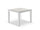 Virasat Outdoor Patio Seating Set 4 Chairs and 1 Table Set (White + Grey) Braided & Rope-VIRASAT FURNITURE & FURNISHING