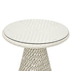 Virasat Outdoor Patio Seating Set 2 Chairs and 1 Table Set (White + Silver)-VIRASAT FURNITURE & FURNISHING