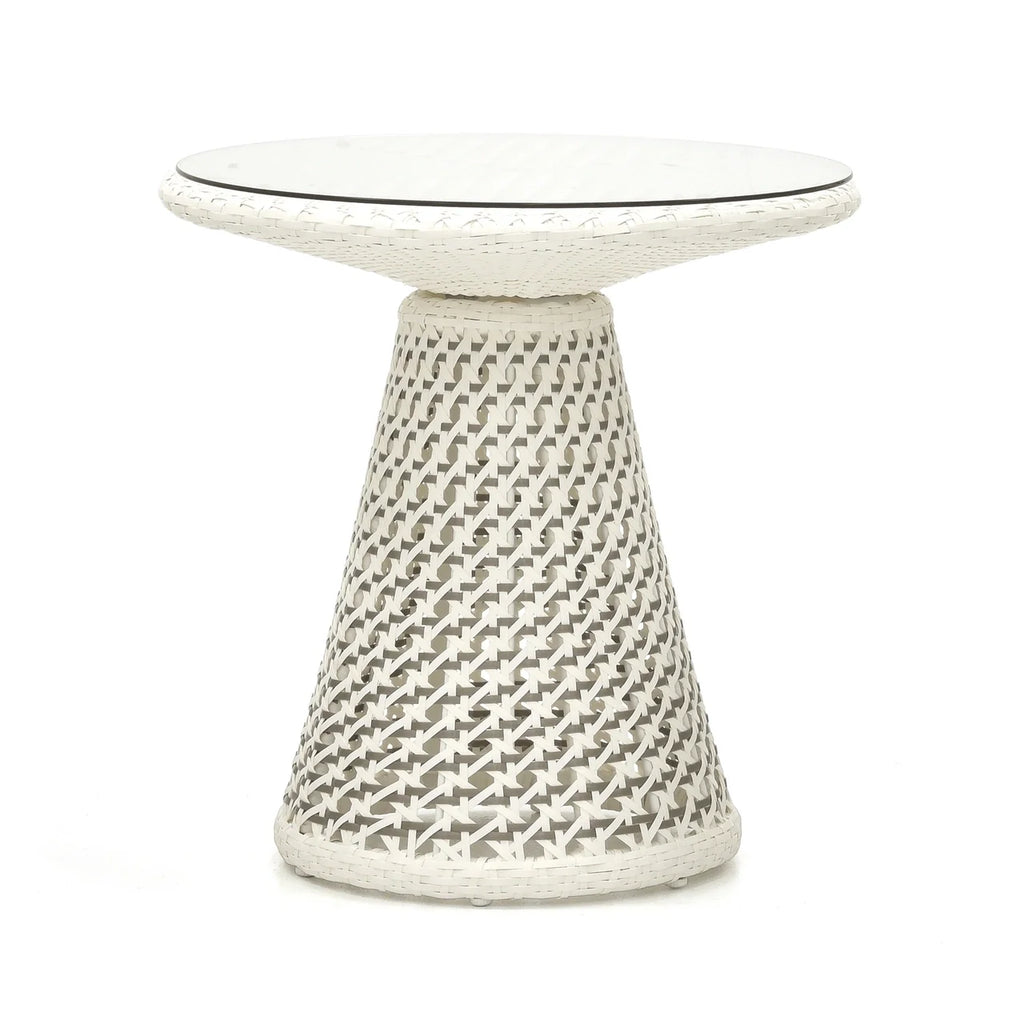 Virasat Outdoor Patio Seating Set 2 Chairs and 1 Table Set (White + Silver)-VIRASAT FURNITURE & FURNISHING
