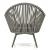 Virasat Outdoor Patio Seating Set 2 Chairs and 1 Table Setc(Grey) Braided & Rope-VIRASAT FURNITURE & FURNISHING