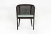 Virasat Outdoor Patio Seating Set 2 Chairs and 1 Table Set (Brown)-VIRASAT FURNITURE & FURNISHING