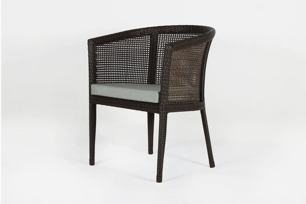 Virasat Outdoor Patio Seating Set 2 Chairs and 1 Table Set (Brown)-VIRASAT FURNITURE & FURNISHING
