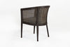 Virasat Outdoor Patio Seating Set 2 Chairs and 1 Table Set (Brown)-VIRASAT FURNITURE & FURNISHING