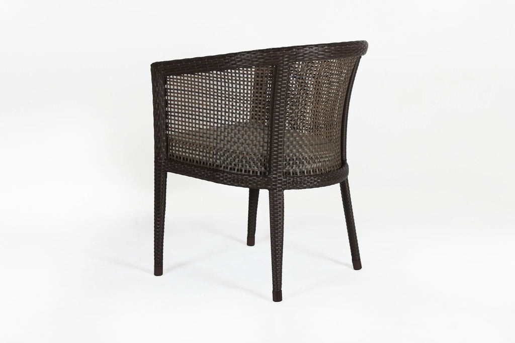 Virasat Outdoor Patio Seating Set 2 Chairs and 1 Table Set (Brown)-VIRASAT FURNITURE & FURNISHING