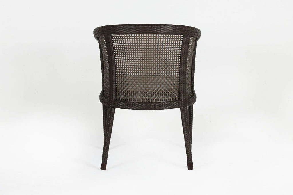 Virasat Outdoor Patio Seating Set 2 Chairs and 1 Table Set (Brown)-VIRASAT FURNITURE & FURNISHING