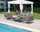 Virasat Outdoor Garden Balcony Sofa Set 3 Seater, 2 Single Seater 2 Center Table Set Braid & Rope Dark Grey-VIRASAT FURNITURE & FURNISHING