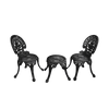 Virasat Cast Aluminium Garden Patio Seating 2 Chair and 1 Table Set-VIRASAT FURNITURE & FURNISHING