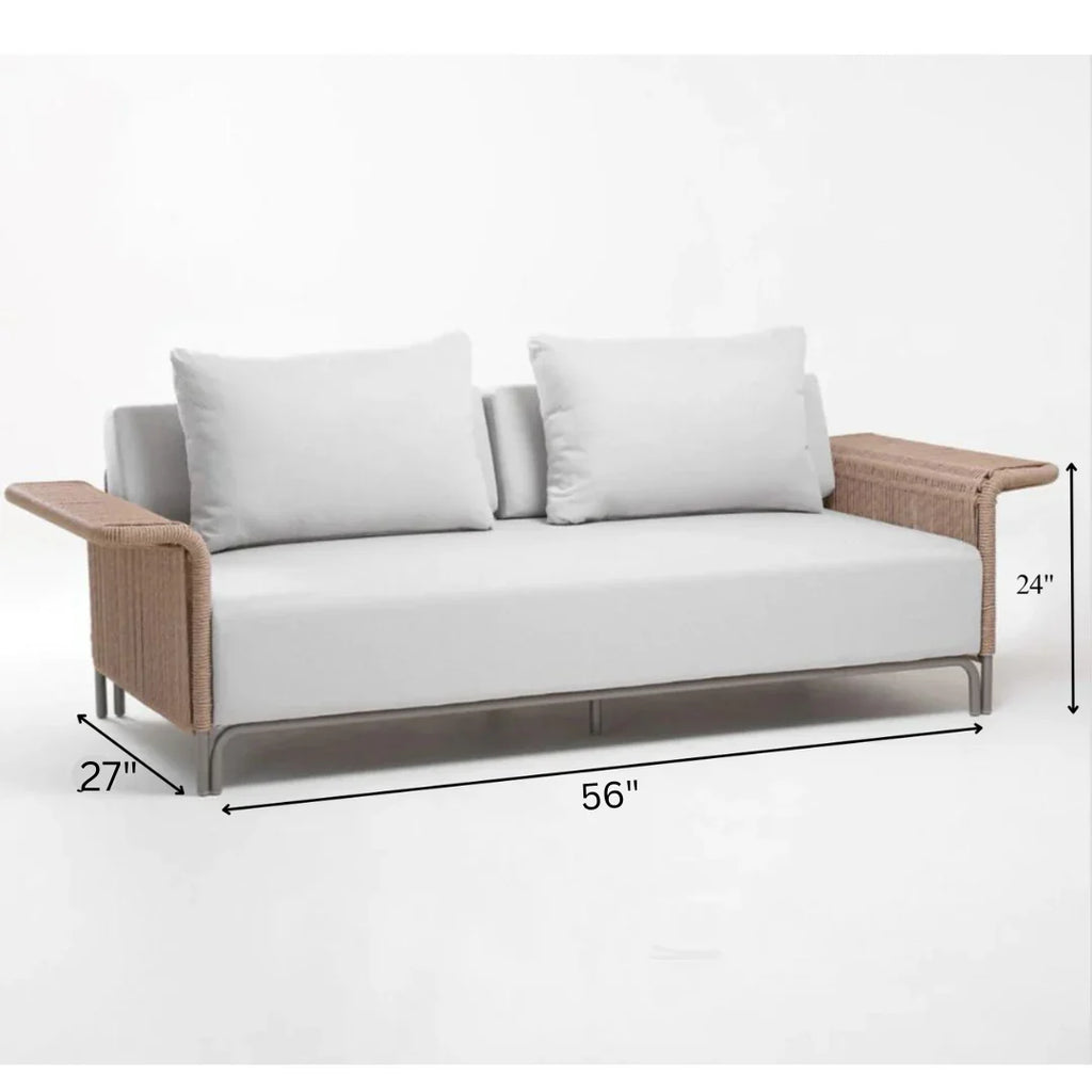 Virasat Outdoor Sofa Set 2 Seater , 2 Single seater and 1 Center Table Braided & Rope-VIRASAT FURNITURE & FURNISHING