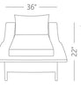 Virasat Outdoor Swimming Poolside Lounger Brown-VIRASAT FURNITURE & FURNISHING
