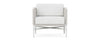 Virasat Outdoor Garden Balcony Sofa Set 2 Seater and 2 Single Seater With 1 Center Table Set, Braid & Rope (White + Beige)-VIRASAT FURNITURE & FURNISHING
