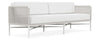 Virasat Outdoor Garden Balcony Sofa Set 2 Seater and 2 Single Seater With 1 Center Table Set, Braid & Rope (White + Beige)-VIRASAT FURNITURE & FURNISHING