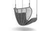 Virasat Single Seater Hanging Swing Without Stand For Balcony, Garden Swing (Dark Grey)-VIRASAT FURNITURE & FURNISHING