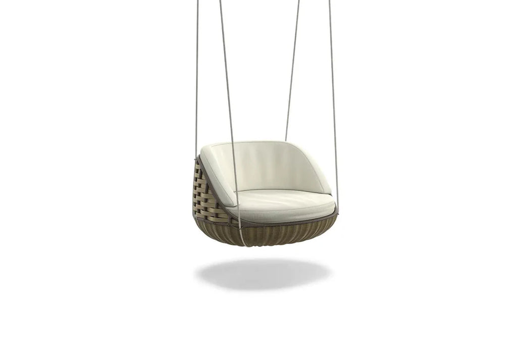 VIRASAT FURNITURE SINGLE SEATER HANGING SWING WITHOUT STAND FOR BALCONY & GARDEN SWING