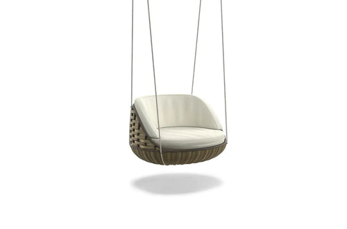 VIRASAT FURNITURE CIRO SINGLE SEATER HANGING SWING WITHOUT STAND FOR BALCONY & GARDEN SWING