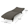 Virasat Outdoor Swimming Poolside Lounger Set of 2 Brown-VIRASAT FURNITURE & FURNISHING