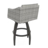 Virasat Outdoor Patio Bar Sets 4 Chairs and 1 Table (Grey)-VIRASAT FURNITURE & FURNISHING