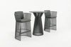 Virasat Outdoor Patio Bar Set 2 Chairs and 1 Table Set-VIRASAT FURNITURE & FURNISHING