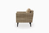 Virasat Outdoor Sofa Set 2 Seater, 2 Single Seater and 1 Center Table (Seashell)-VIRASAT FURNITURE & FURNISHING