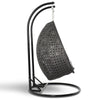 Virasat Double Seater Hanging Swing With Stand For Balcony, Garden Swing (Dark Grey)-VIRASAT FURNITURE & FURNISHING