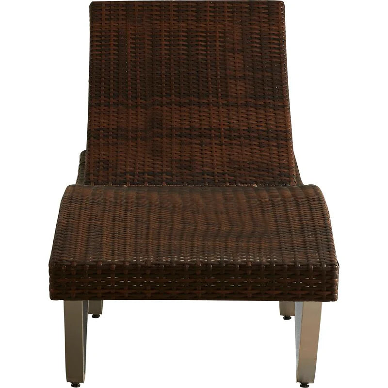 Virasat Outdoor Swimming Poolside Lounger (Brown)-VIRASAT FURNITURE & FURNISHING