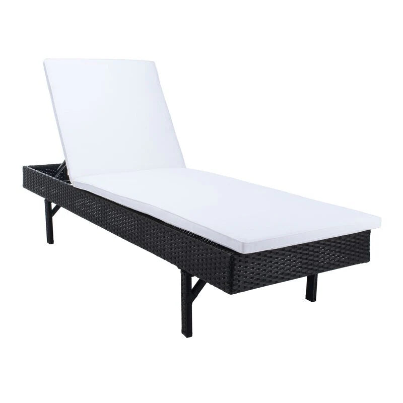 Virasat Cupid Outdoor Swimming Poolside Lounger (Black)